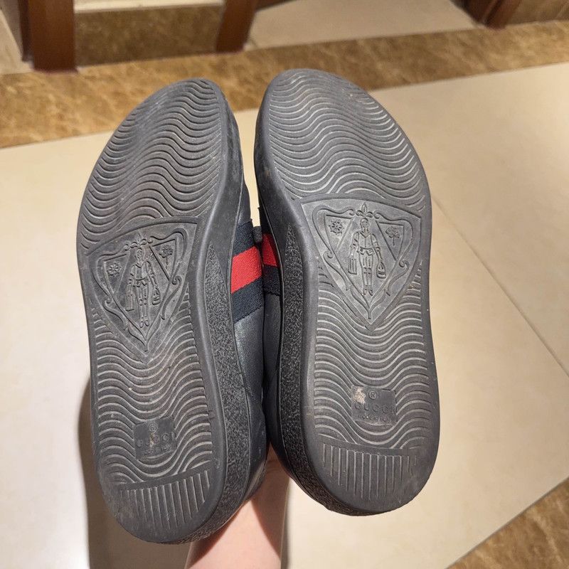 Gucci Gucci Ace Bee Embroidered Fashion Sneakers 0079 Size US 8.5 / EU 41-42 - 4 Thumbnail