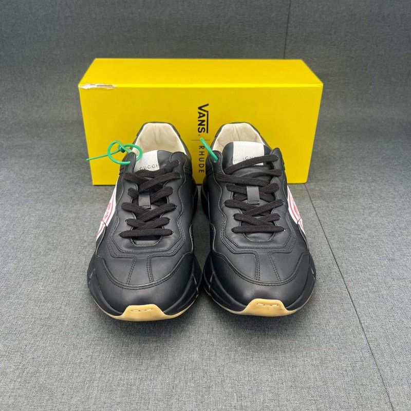 Gucci Gucci Rhyton Color-Block Casual Sneakers for Men 0079 Size US 7.5 / EU 40-41 - 2 Thumbnail