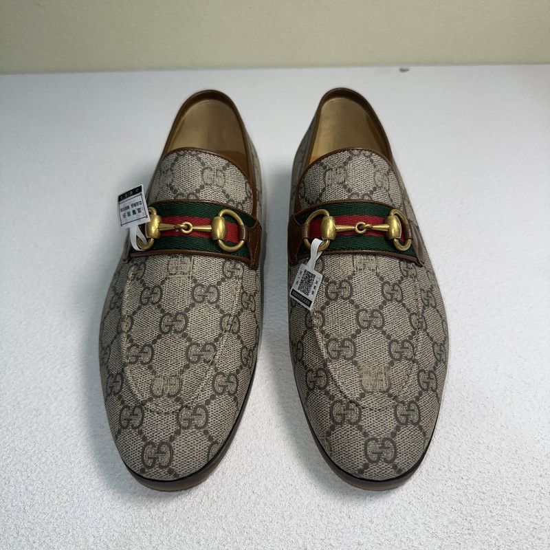 Gucci Gucci Horsebit Leather Loafers for Men 0079 Size US 8.5 / EU 41-42 - 2 Thumbnail