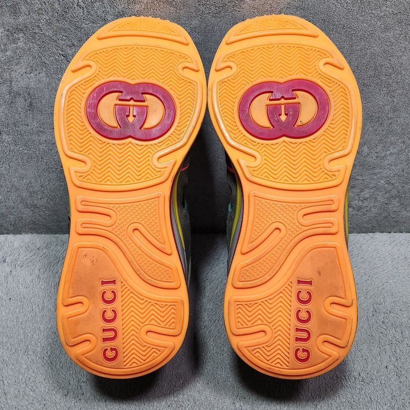 Gucci Gucci Ultrapace Suede Sneakers for Men 0079 Size US 6.5 / EU 39-40 - 4 Thumbnail