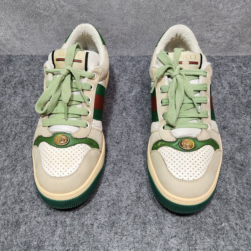 Gucci Gucci Screener Vintage Leather Sneakers for Men 0079 Size US 7 / EU 40 - 2 Thumbnail