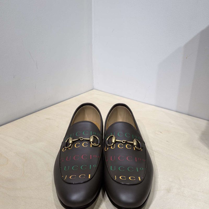 Gucci Gucci Casual Stylish Flat Shoes in Coffee Brown 0079 Size US 7.5 / EU 40-41 - 2 Thumbnail