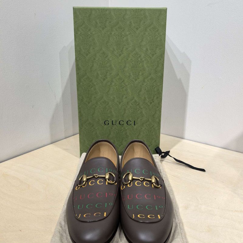 Gucci Gucci Casual Stylish Flat Shoes in Coffee Brown 0079 Size US 7.5 / EU 40-41 - 7 Thumbnail