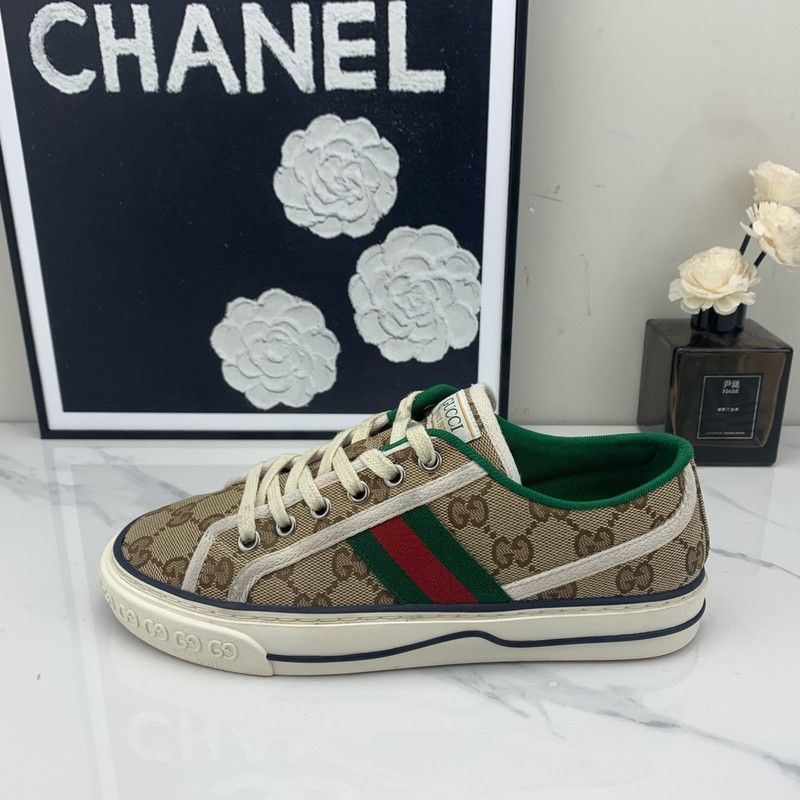 Gucci Gucci Tennis 1977 Canvas Low-Top Sneakers 0079 Size US 6.5 / EU 39-40 - 6 Thumbnail