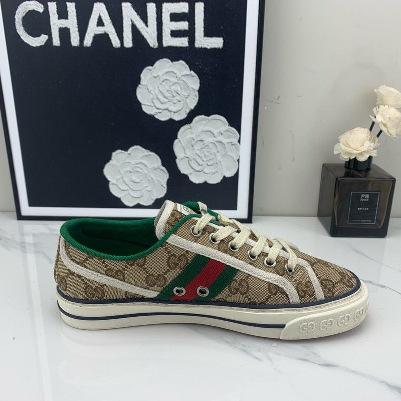 Gucci Gucci Tennis 1977 Canvas Low-Top Sneakers 0079 Size US 6.5 / EU 39-40 - 7 Thumbnail