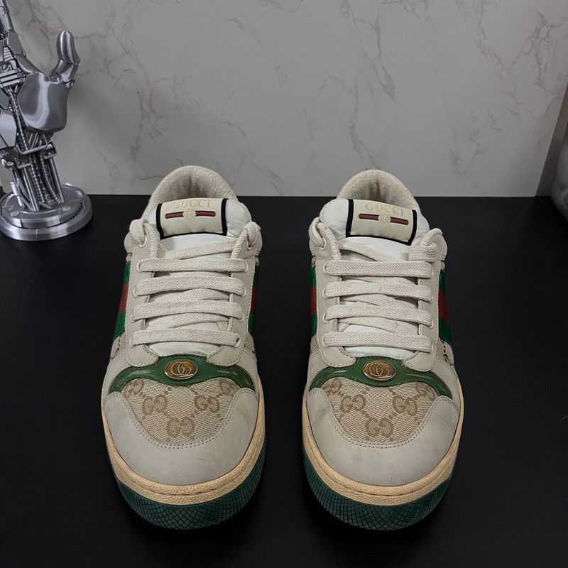 Gucci Gucci Screener Vintage Sneakers in Green 0079 Size US 9.5 / EU 42-43 - 2 Thumbnail