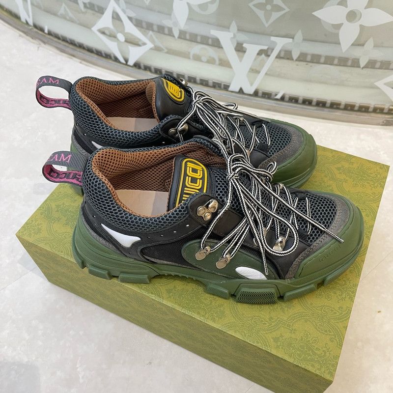 Gucci Gucci Flashtrek Low-Top Casual Sneakers 0079 Size US 8 / EU 41 - 2 Thumbnail