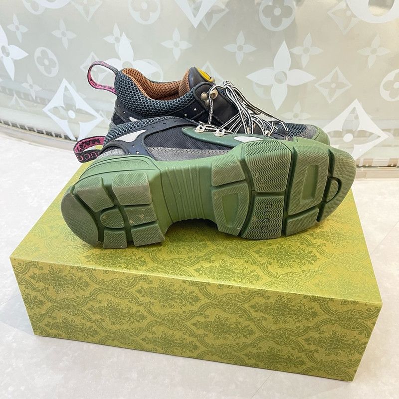 Gucci Gucci Flashtrek Low-Top Casual Sneakers 0079 Size US 8 / EU 41 - 4 Thumbnail