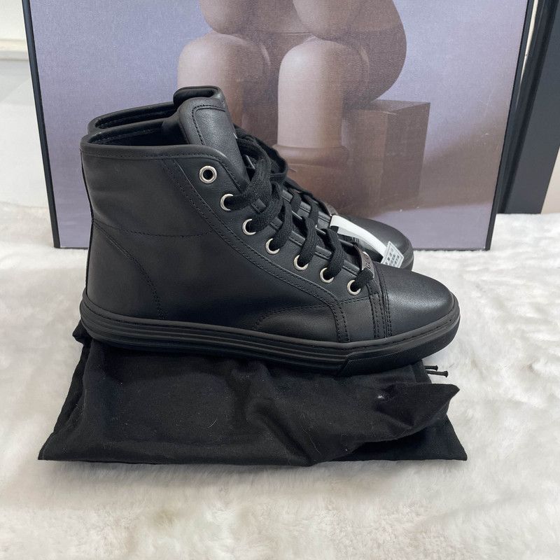 Gucci Gucci Minimalist Black Casual Sneakers 0079 Size US 5.5 / EU 38 - 3 Thumbnail