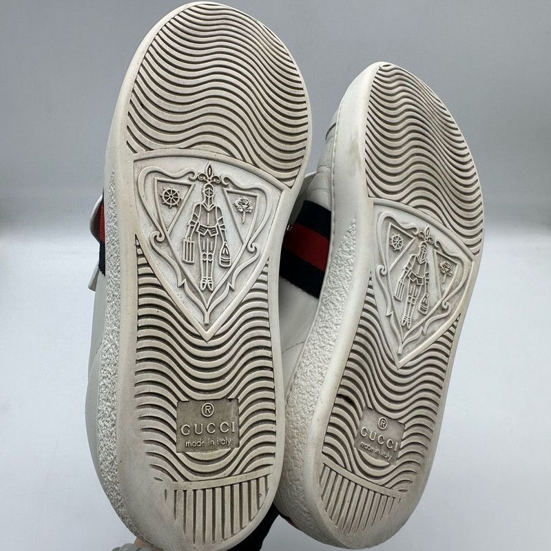 Gucci Gucci White Tiger Slip-On Casual Sneakers 0079 Size US 5.5 / EU 38 - 4 Thumbnail