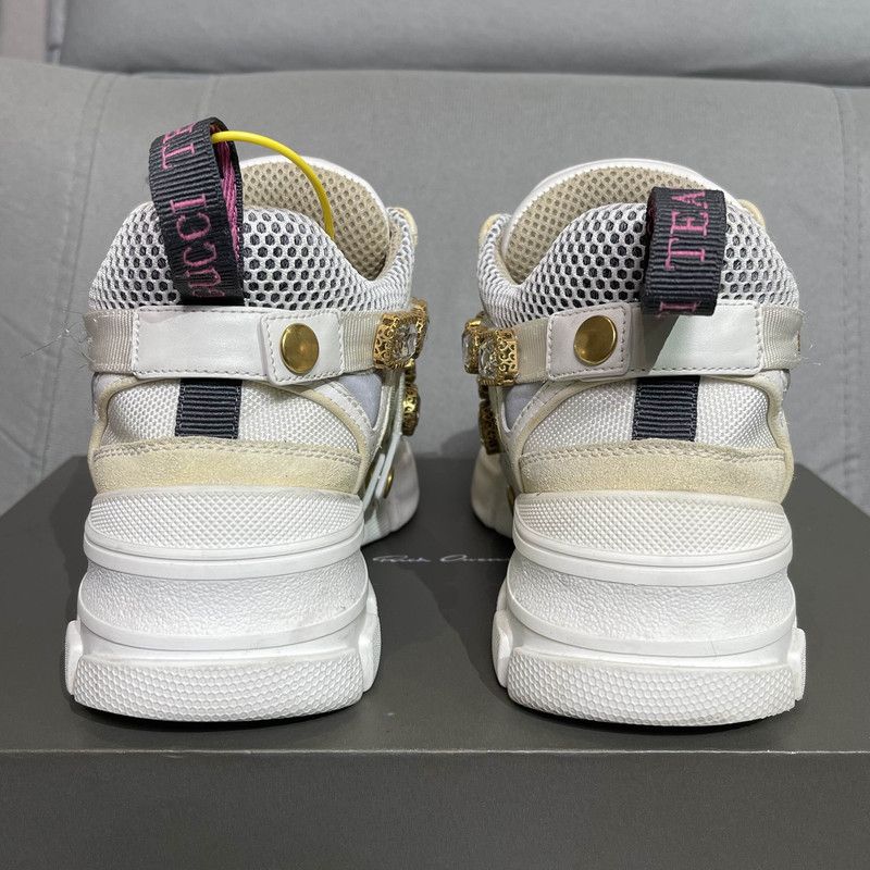 Gucci Gucci Flashtrek Strap Crystal Dad Shoes 0079 Size US 6.5 / EU 39-40 - 3 Thumbnail