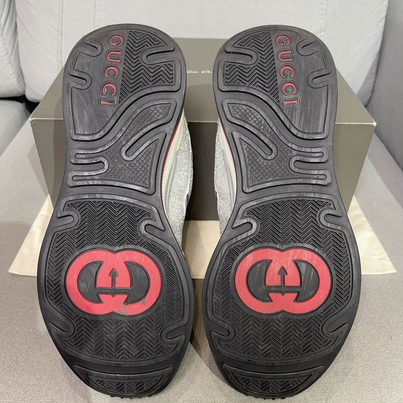 Gucci Gucci Ultrapace Low Top Casual Sneakers for Men 0079 Size US 9.5 / EU 42-43 - 4 Thumbnail