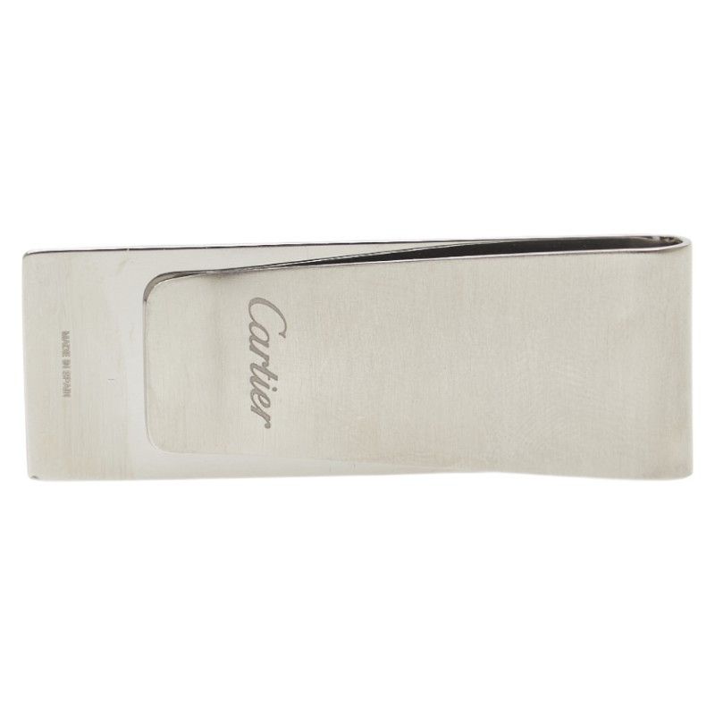 Cartier Cartier Cartier Logo Metal Money Clip Metal Other T1220756 DUTY FREE for USA Size ONE SIZE - 2 Thumbnail