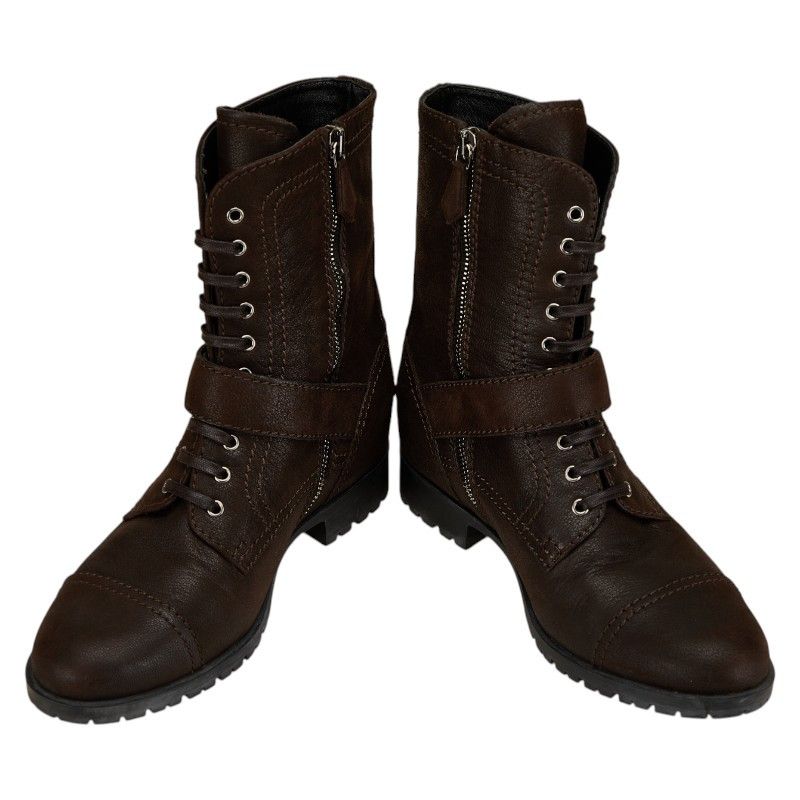 Miu Miu Miu Miu Miu Miu Leather Boots Leather Shoes Size ONE SIZE - 4 Thumbnail