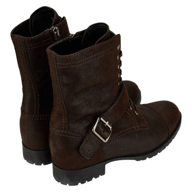 Miu Miu Miu Miu Miu Miu Leather Boots Leather Shoes Size ONE SIZE - 2 Thumbnail