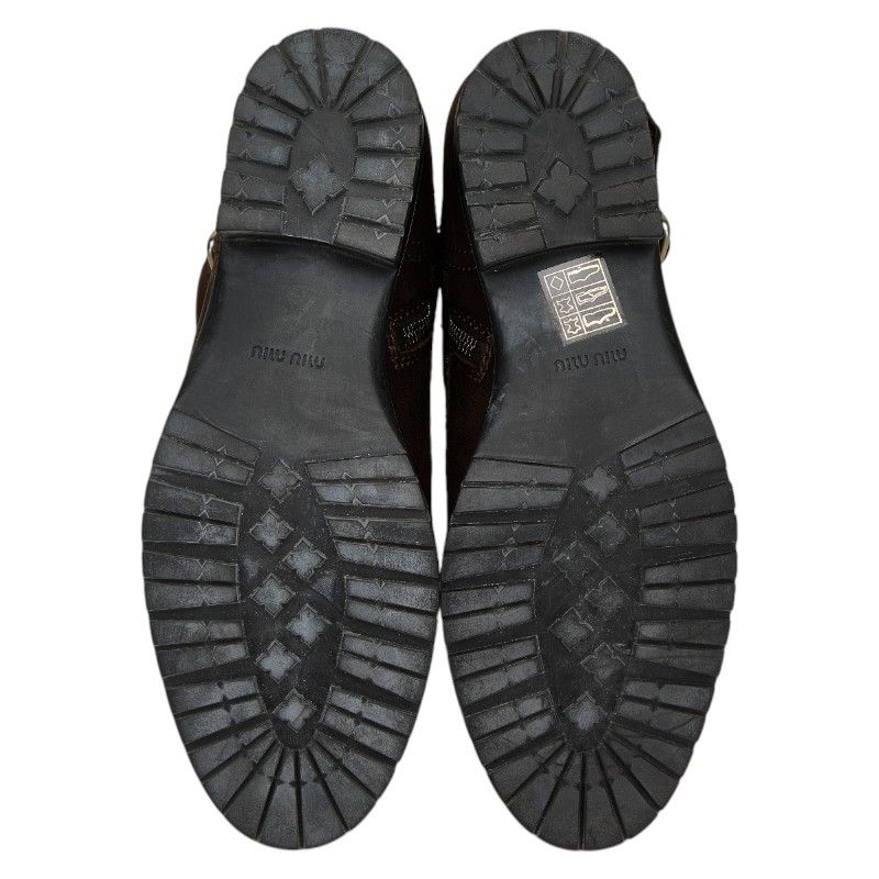 Miu Miu Miu Miu Miu Miu Leather Boots Leather Shoes Size ONE SIZE - 5 Thumbnail