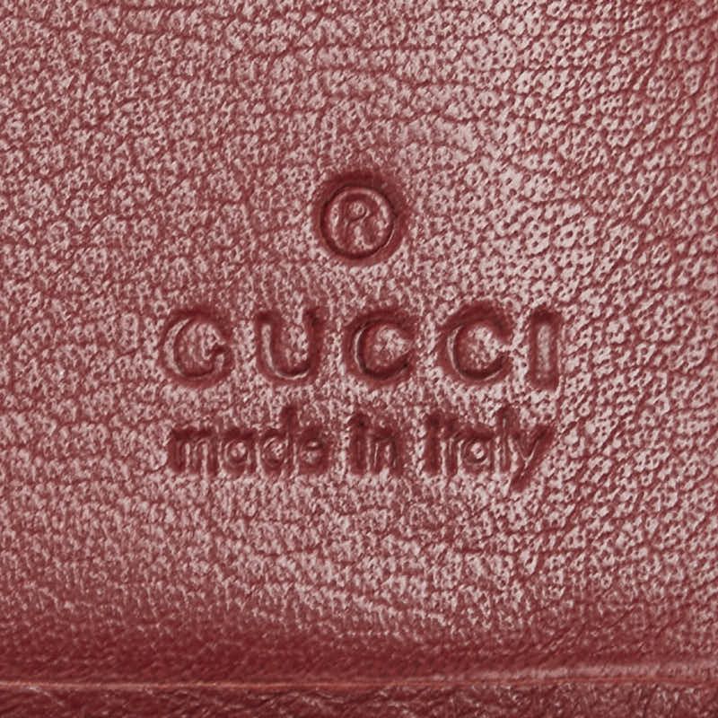 Gucci Gucci Gucci Diamante Interlocking Canvas Leather Long Wallet Canvas Long Wallet 204836 Size ONE SIZE - 8 Thumbnail