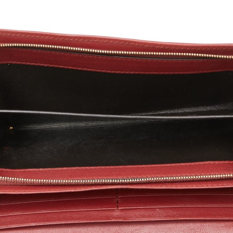 Gucci Gucci Gucci Diamante Interlocking Canvas Leather Long Wallet Canvas Long Wallet 204836 Size ONE SIZE - 7 Thumbnail