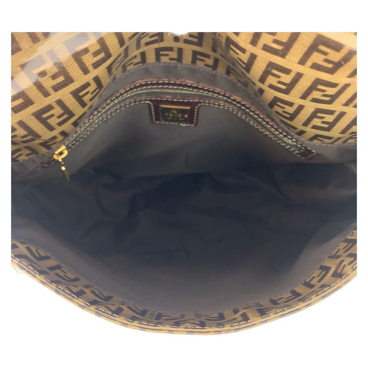 Fendi Fendi Fendi Mamma Baguette Coated Canvas Shoulder Bag Canvas Shoulder Bag Size ONE SIZE - 3 Thumbnail