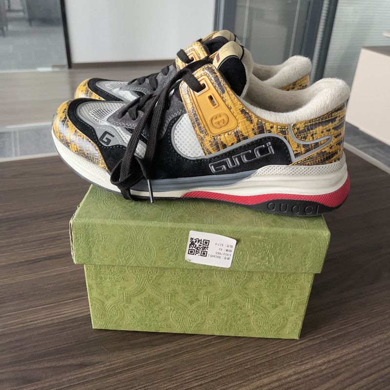 Gucci Gucci Ultrapace Comfortable Low Top Sneakers 0079 Size US 8.5 / EU 41-42 - 6 Thumbnail