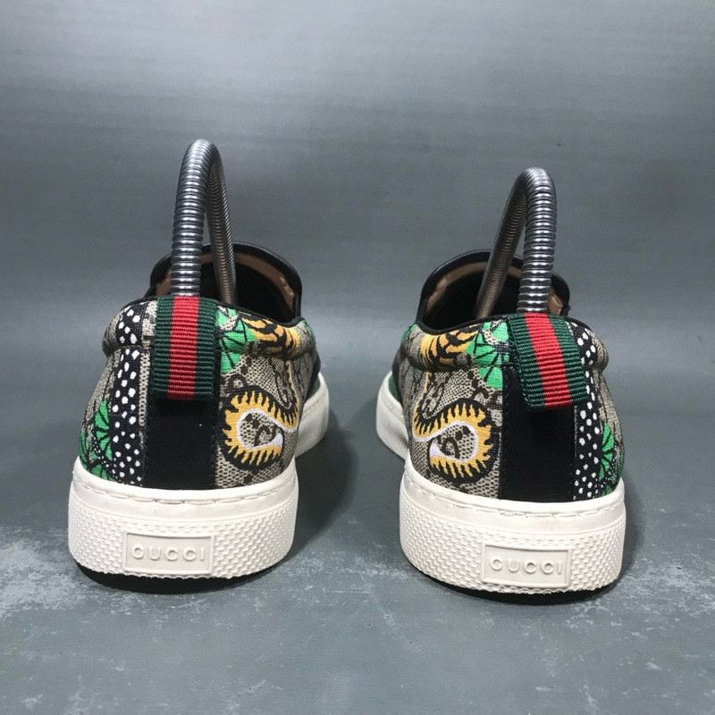 Gucci Gucci Animal Print Slip-On Sneakers for Men 0079 Size US 8.5 / EU 41-42 - 3 Thumbnail