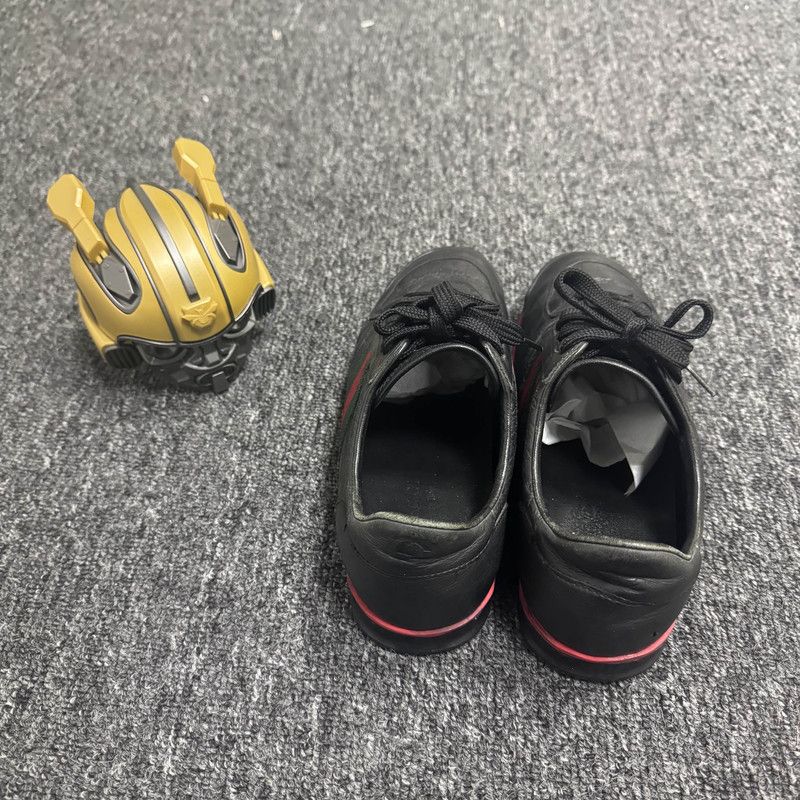 Gucci Gucci Black Leather Casual Sports Sneakers 0079 Size US 7.5 / EU 40-41 - 3 Thumbnail