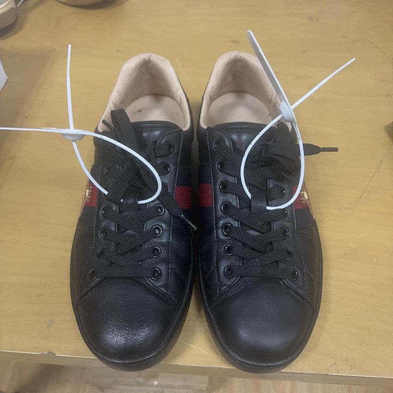 Gucci Gucci Ace Bee Fashion Sneakers for Men 0079 Size US 7.5 / EU 40-41 - 2 Thumbnail