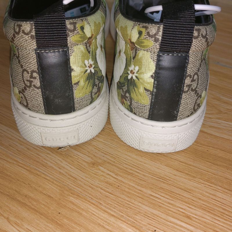 Gucci Gucci Floral Slip-On Sneakers for Men 0079 Size US 8 / EU 41 - 3 Thumbnail
