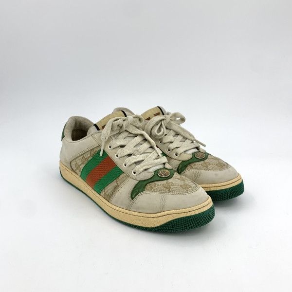 Gucci Gucci Screener Vintage Sneakers for Men 0079 Size US 8 / EU 41 - 2 Thumbnail