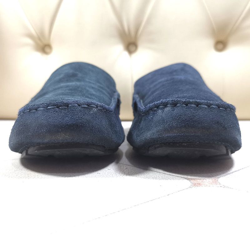 Gucci Gucci Blue Suede Loafers for Men 0079 Size US 8.5 / EU 41-42 - 11 Thumbnail