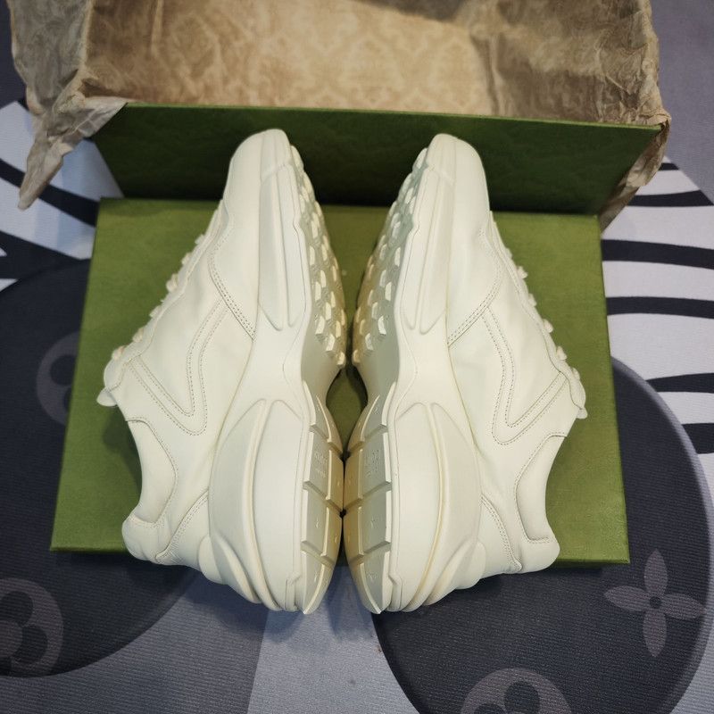 Gucci Gucci Rhyton Logo Low-Top Dad Shoes 0079 Size US 8.5 / EU 41-42 - 14 Thumbnail