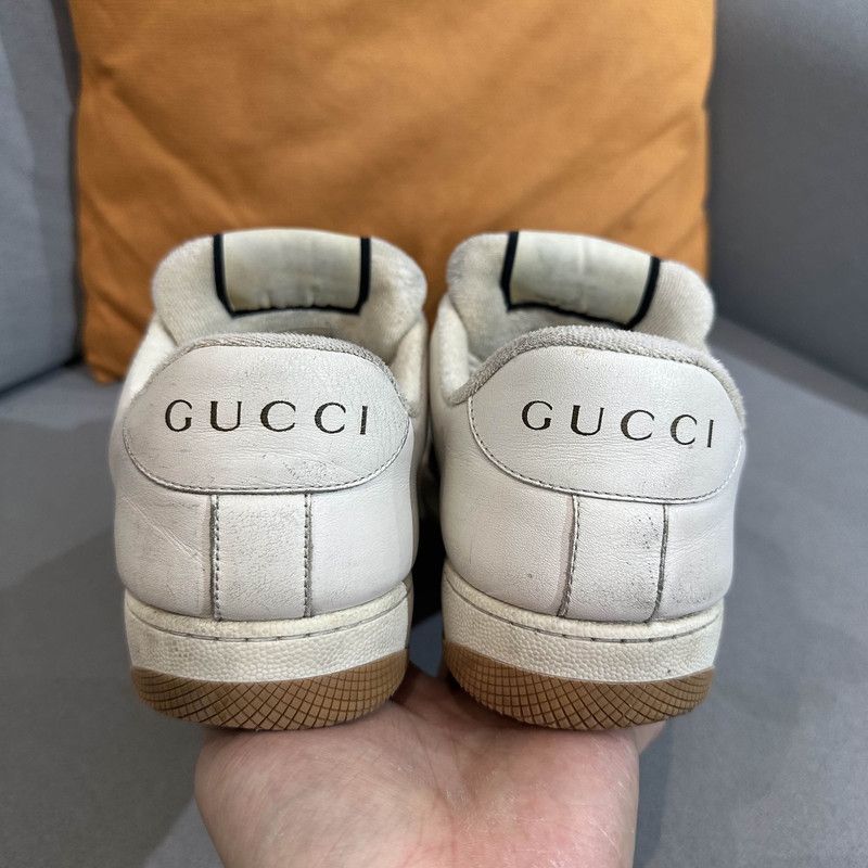 Gucci Gucci Screener Denim Sneakers for Men 0079 Size US 8 / EU 41 - 3 Thumbnail