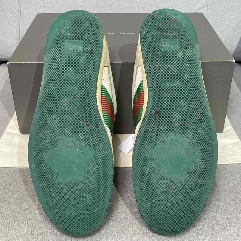 Gucci Gucci Screener Vintage Sneakers in Gray Green 0079 Size US 10.5 / EU 43-44 - 4 Thumbnail
