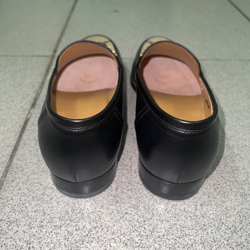 Gucci Gucci Casual Leather Shoes in Black and Brown 0079 Size US 8 / EU 41 - 3 Thumbnail