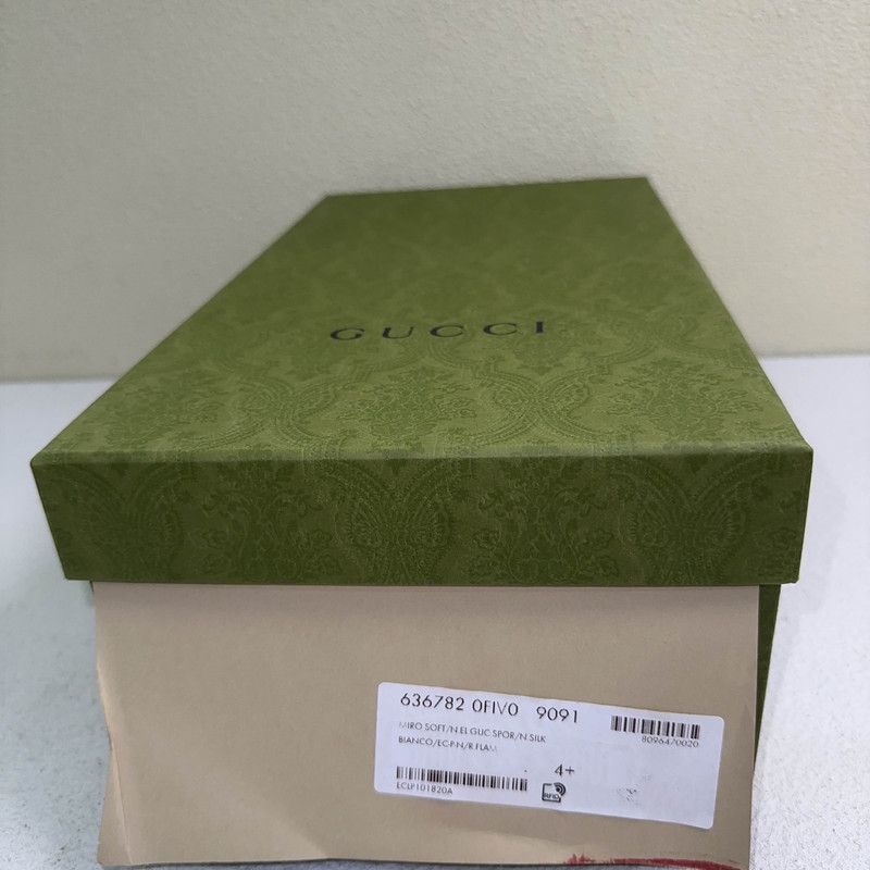 Gucci Gucci ACE Leather Stripe Low-Top Sneakers 0079 Size US 7.5 / EU 40-41 - 6 Thumbnail