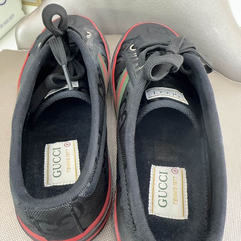 Gucci Gucci 1977 Double G Logo Fashion Sneakers 0079 Size US 8.5 / EU 41-42 - 8 Thumbnail