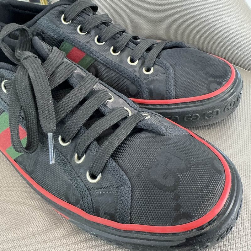 Gucci Gucci 1977 Double G Logo Fashion Sneakers 0079 Size US 8.5 / EU 41-42 - 6 Thumbnail