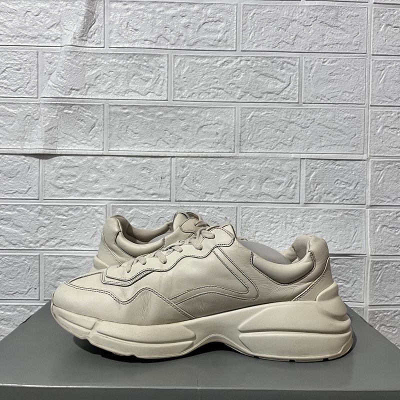 Gucci Gucci Rhyton Logo Low Top Dad Sneakers 0079 Size US 10.5 / EU 43-44 - 8 Thumbnail