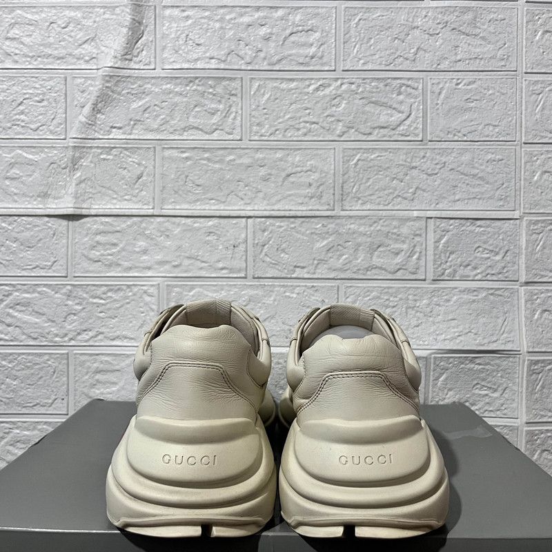 Gucci Gucci Rhyton Logo Low Top Dad Sneakers 0079 Size US 10.5 / EU 43-44 - 3 Thumbnail