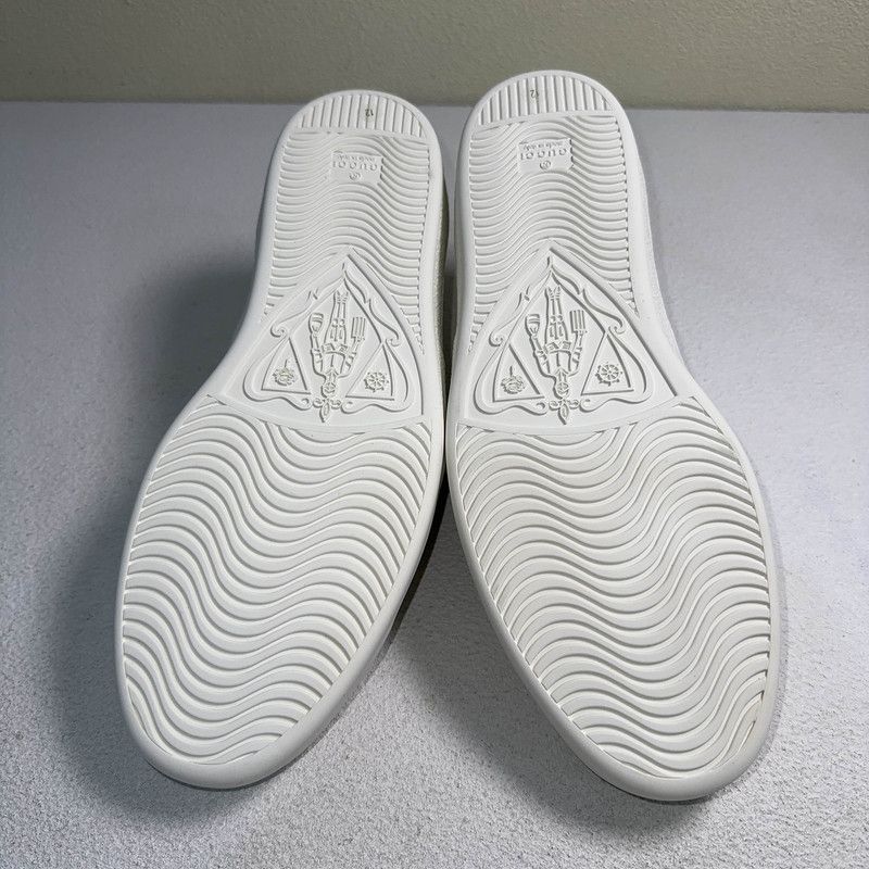 Gucci Gucci ACE Leather Stripe Low-Top Sneakers 0079 Size US 12 / EU 45 - 4 Thumbnail