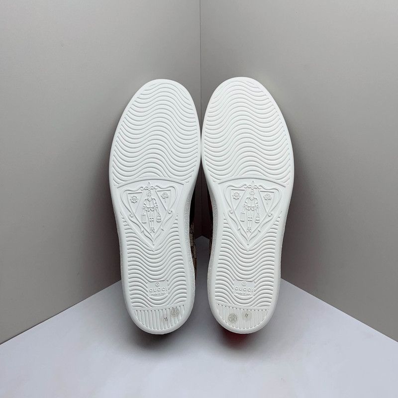 Gucci Gucci Ace Low-Top Fashion Sneakers for Men 0079 Size US 11 / EU 44 - 4 Thumbnail