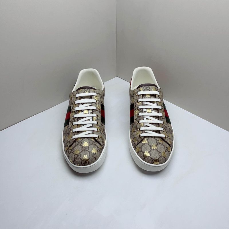 Gucci Gucci Ace Low-Top Fashion Sneakers for Men 0079 Size US 11 / EU 44 - 2 Thumbnail