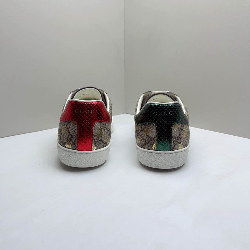 Gucci Gucci Ace Low-Top Fashion Sneakers for Men 0079 Size US 11 / EU 44 - 3 Thumbnail