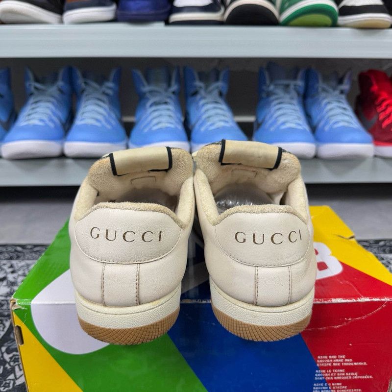 Gucci Gucci Screener Denim Sneakers for Men 0079 Size US 8 / EU 41 - 3 Thumbnail