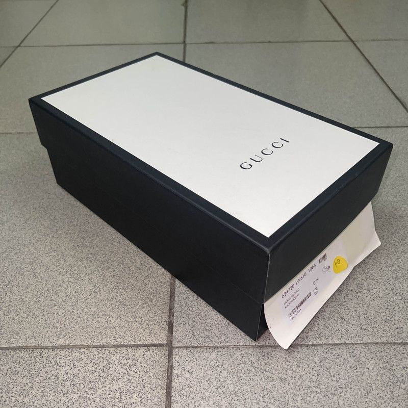 Gucci Gucci Interlocking Black Leather Loafers for Men 0079 Size US 8 / EU 41 - 6 Thumbnail