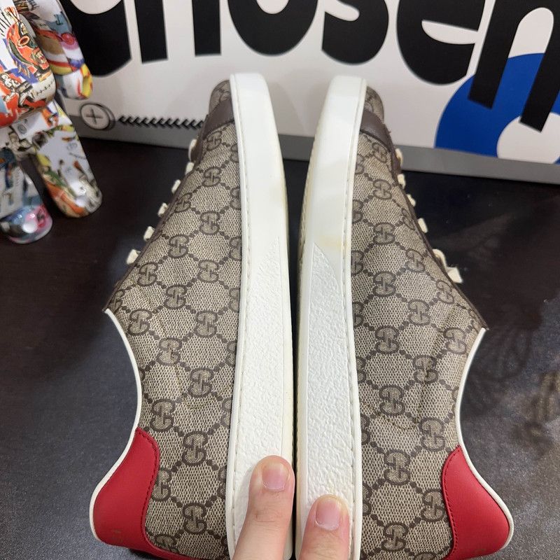Gucci Gucci Ace Tiger Year Leather Sneakers 0079 Size US 9.5 / EU 42-43 - 5 Thumbnail