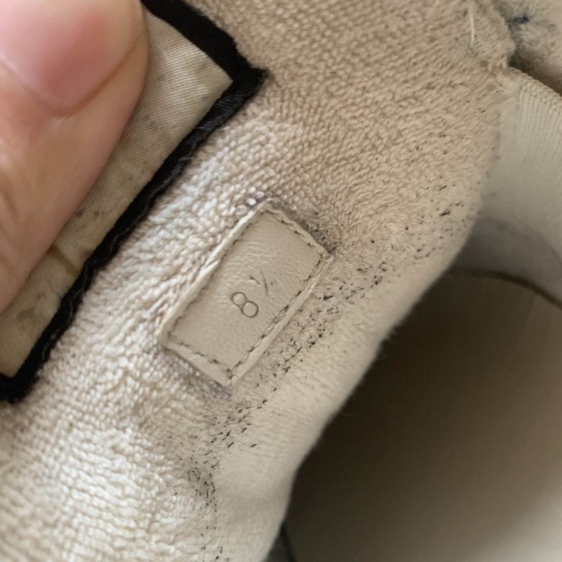 Gucci Gucci Screener Denim Sneakers in White and Blue 0079 Size US 9.5 / EU 42-43 - 5 Thumbnail