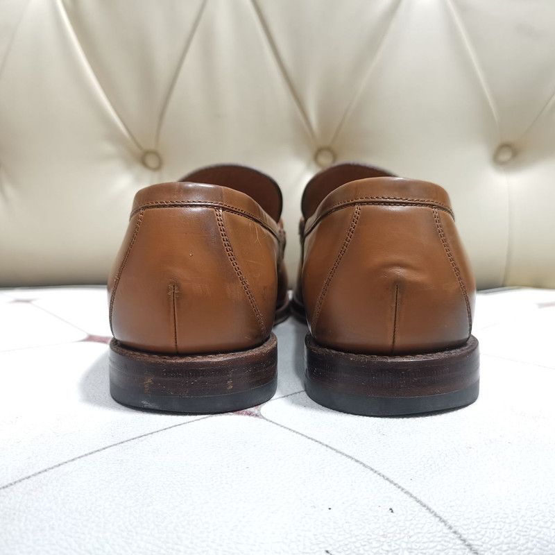 Gucci Gucci Brown Leather Loafers for Men 0079 Size US 8.5 / EU 41-42 - 3 Thumbnail
