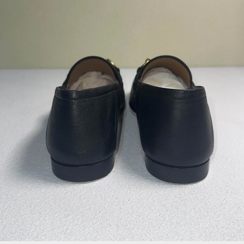 Gucci Gucci Men's Leather Loafers with Horsebit 0079 Size US 9 / EU 42 - 3 Thumbnail