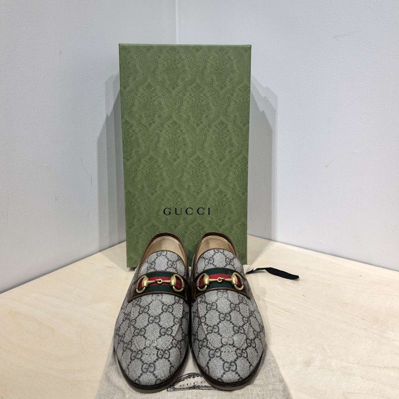 Gucci Gucci Horsebit Leather Loafers for Men 0079 Size US 8.5 / EU 41-42 - 6 Thumbnail